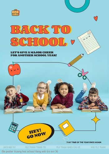 file poster truong hoc school tieng anh tre em 36