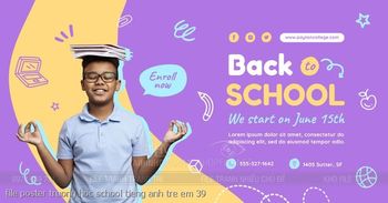 file poster truong hoc school tieng anh tre em 39