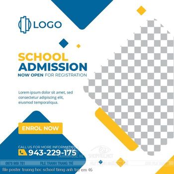 file poster truong hoc school tieng anh tre em 46
