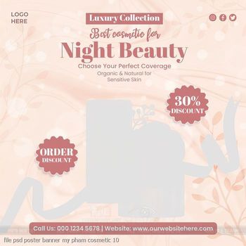 file psd poster banner my pham cosmetic 10