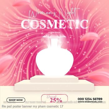 file psd poster banner my pham cosmetic 17