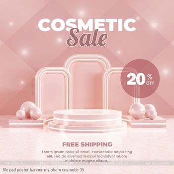 file psd poster banner my pham cosmetic 39