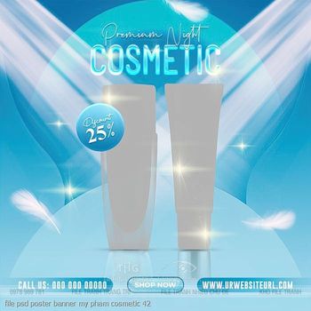 file psd poster banner my pham cosmetic 42