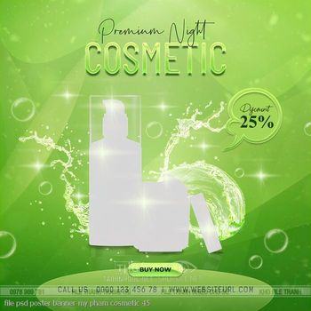 file psd poster banner my pham cosmetic 45