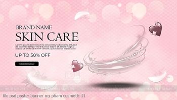 file psd poster banner my pham cosmetic 51