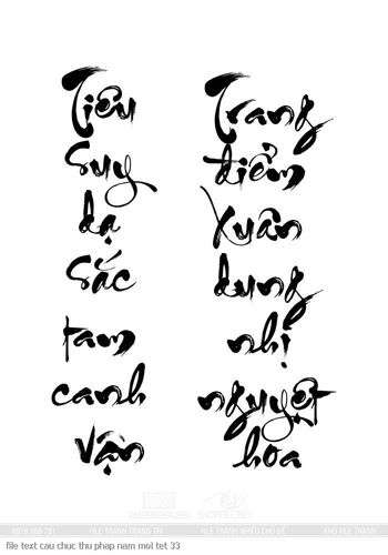 file text cau chuc thu phap nam moi tet 33