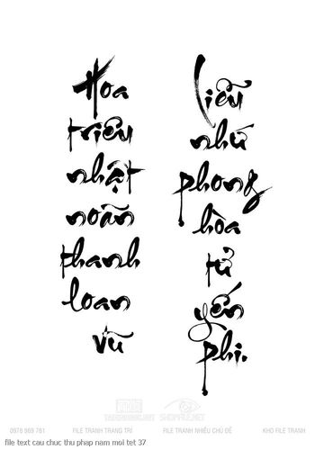 file text cau chuc thu phap nam moi tet 37