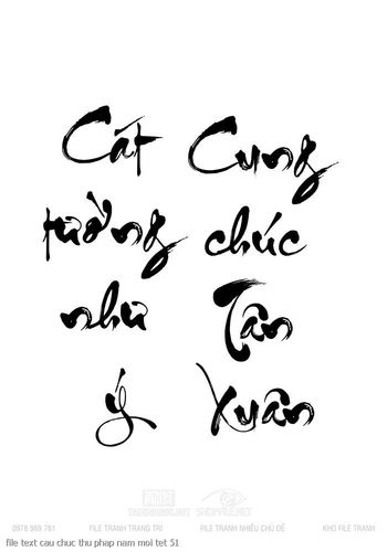 file text cau chuc thu phap nam moi tet 51