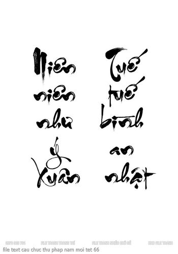 file text cau chuc thu phap nam moi tet 66