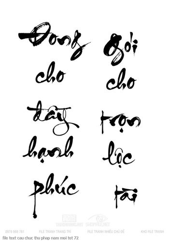 file text cau chuc thu phap nam moi tet 72