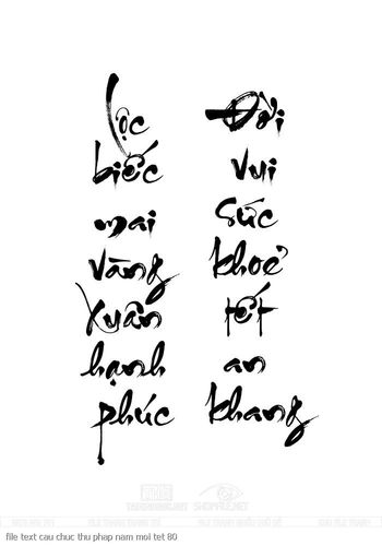 file text cau chuc thu phap nam moi tet 80