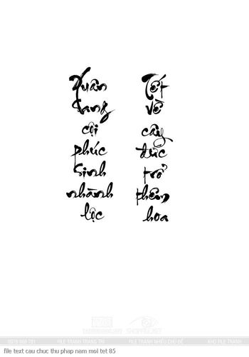 file text cau chuc thu phap nam moi tet 85