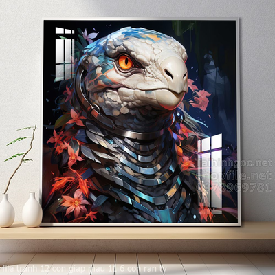 file tranh 12 con giap mau 11 6 con ran ty