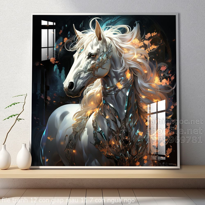 file tranh 12 con giap mau 11 7 con ngua ngo