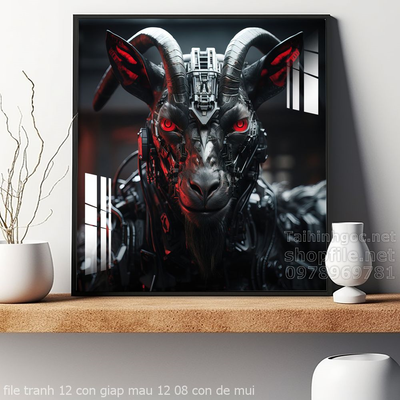 file tranh 12 con giap mau 12 08 con de mui