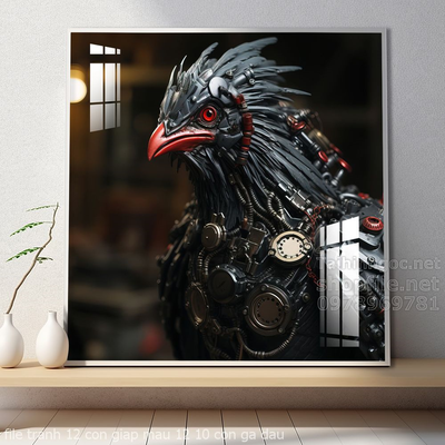 file tranh 12 con giap mau 12 10 con ga dau