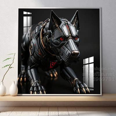 file tranh 12 con giap mau 12 11 con cho tuat