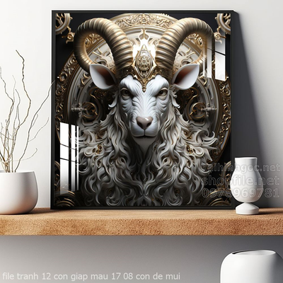 file tranh 12 con giap mau 17 08 con de mui