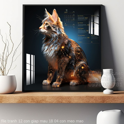 file tranh 12 con giap mau 18 04 con meo mao