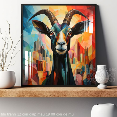 file tranh 12 con giap mau 19 08 con de mui