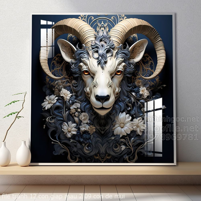 file tranh 12 con giap mau 2 09 con de mui