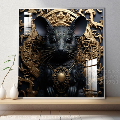 file tranh 12 con giap mau 21 01 con chuot ti