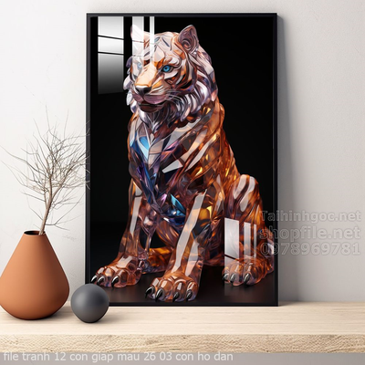 file tranh 12 con giap mau 26 03 con ho dan