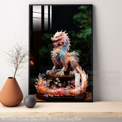 file tranh 12 con giap mau 26 05 con rong thin