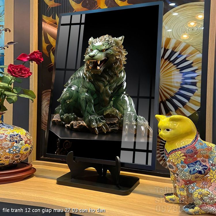 file tranh 12 con giap mau 27 03 con ho dan