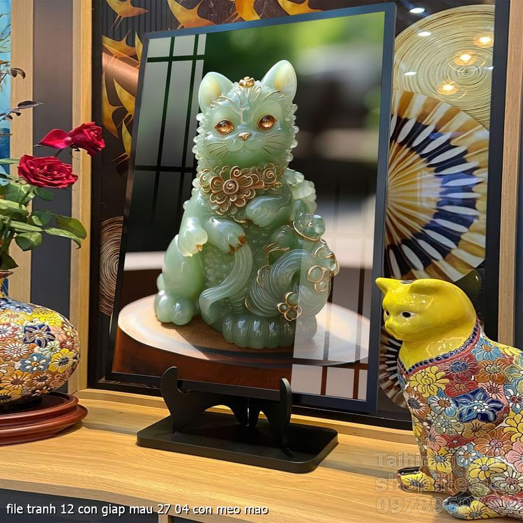 file tranh 12 con giap mau 27 04 con meo mao
