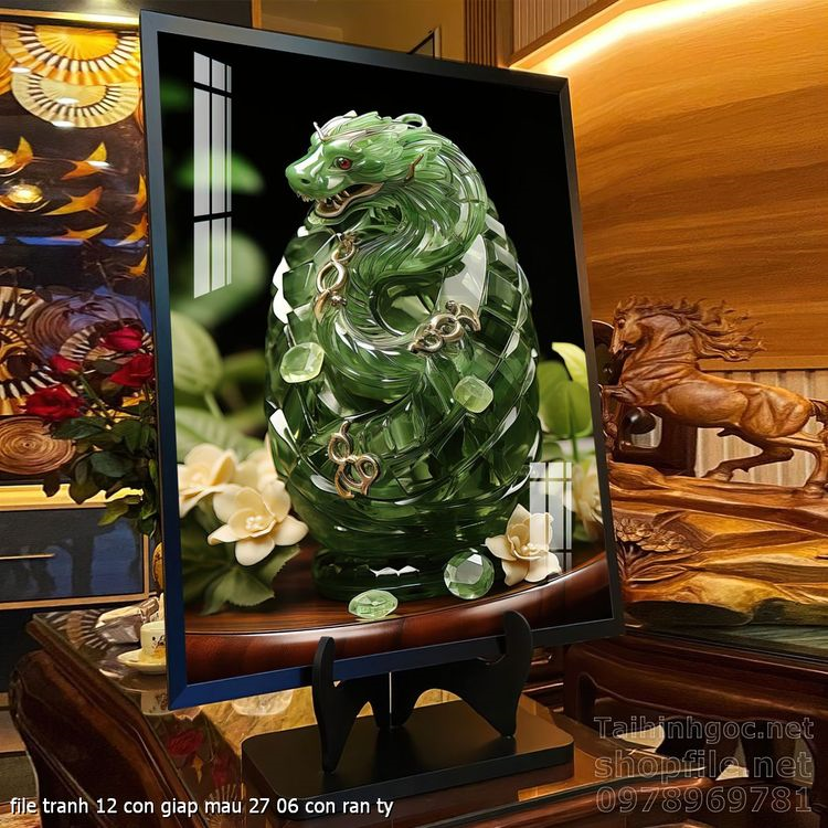 file tranh 12 con giap mau 27 06 con ran ty