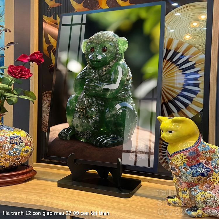 file tranh 12 con giap mau 27 09 con khi than