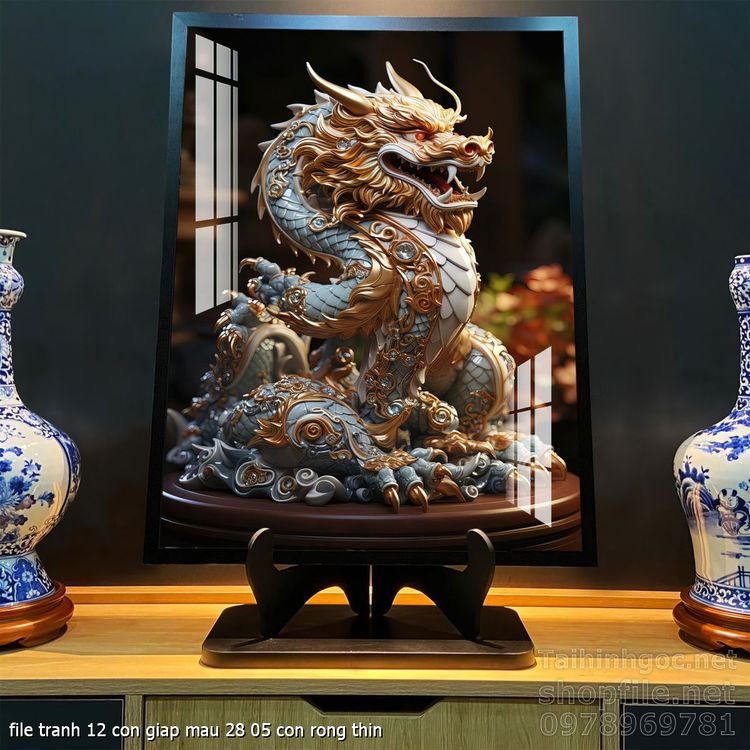 file tranh 12 con giap mau 28 05 con rong thin