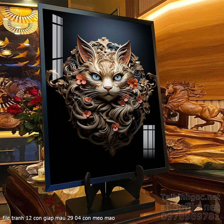 file tranh 12 con giap mau 29 04 con meo mao