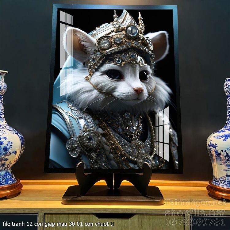 file tranh 12 con giap mau 30 01 con chuot ti