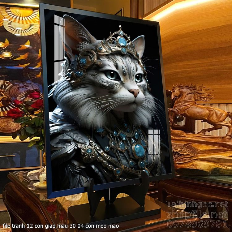 file tranh 12 con giap mau 30 04 con meo mao