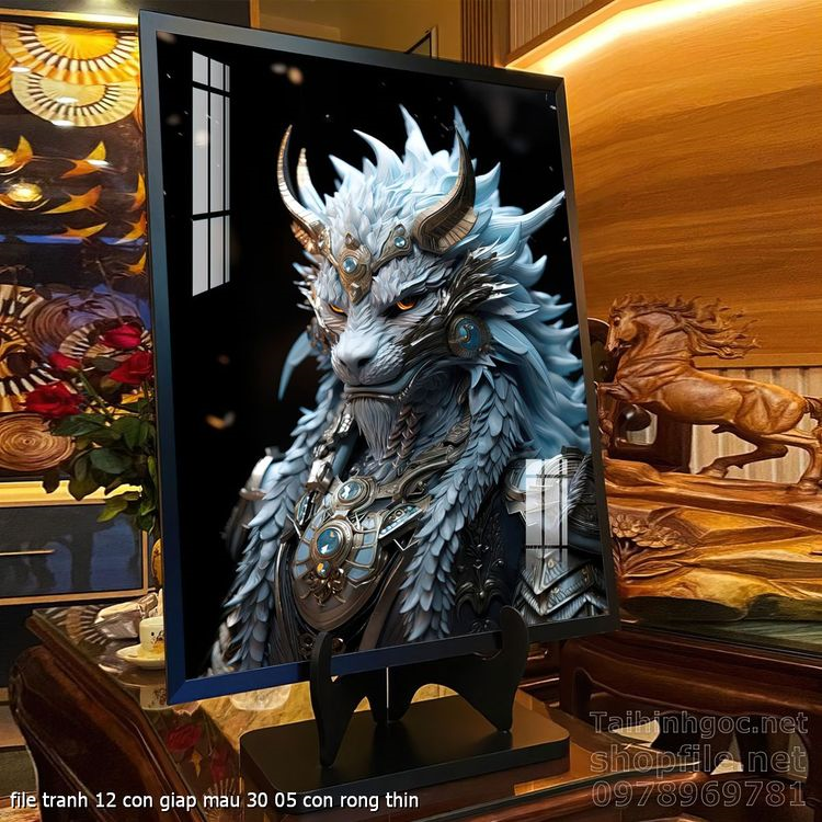 file tranh 12 con giap mau 30 05 con rong thin