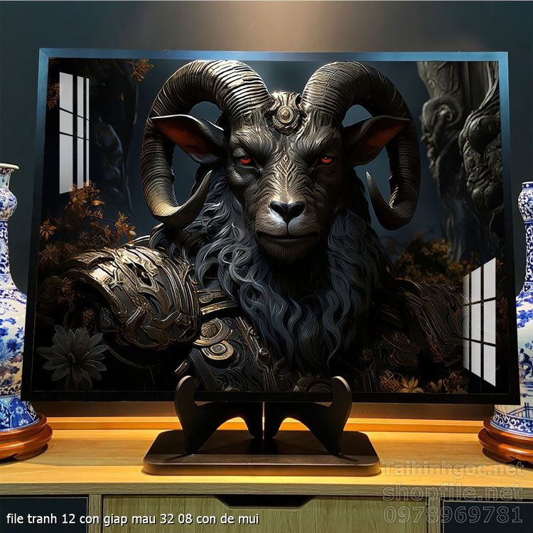 file tranh 12 con giap mau 32 08 con de mui