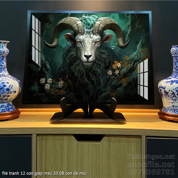 file tranh 12 con giap mau 33 08 con de mui