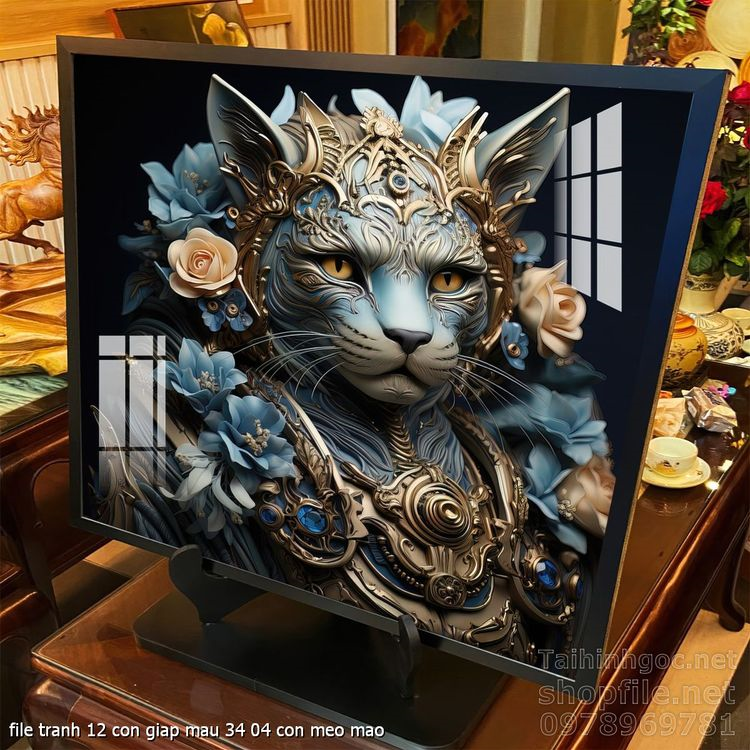 file tranh 12 con giap mau 34 04 con meo mao