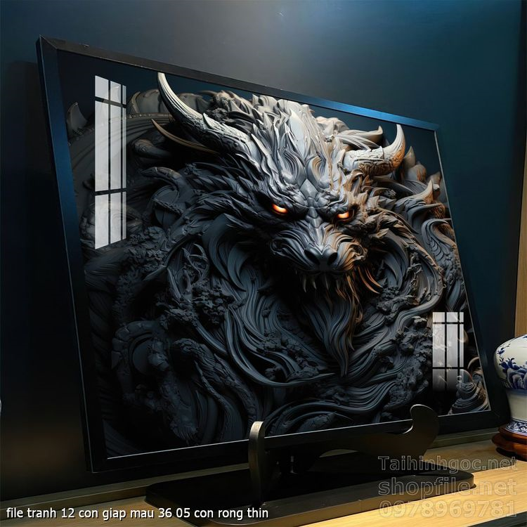 file tranh 12 con giap mau 36 05 con rong thin