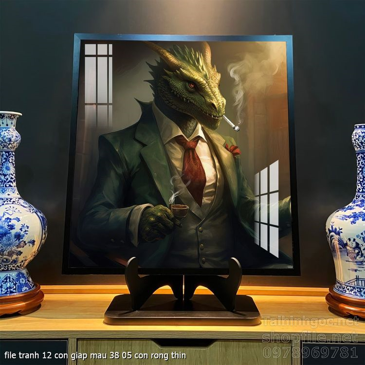 file tranh 12 con giap mau 38 05 con rong thin