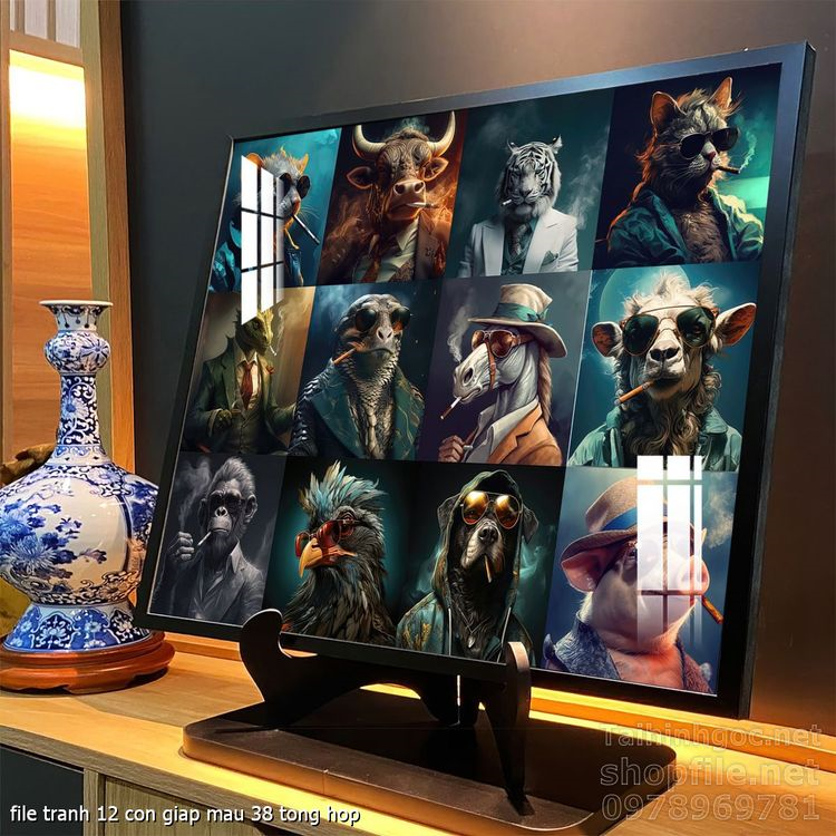 file tranh 12 con giap mau 38 tong hop