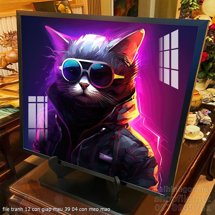 file tranh 12 con giap mau 39 04 con meo mao