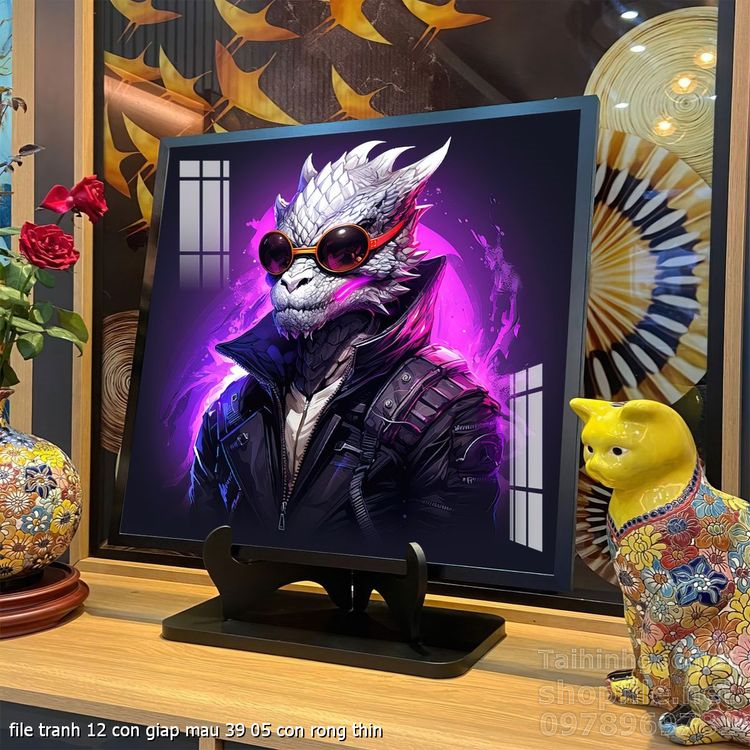 file tranh 12 con giap mau 39 05 con rong thin