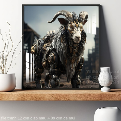 file tranh 12 con giap mau 4 08 con de mui