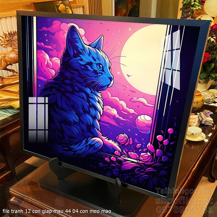 file tranh 12 con giap mau 44 04 con meo mao