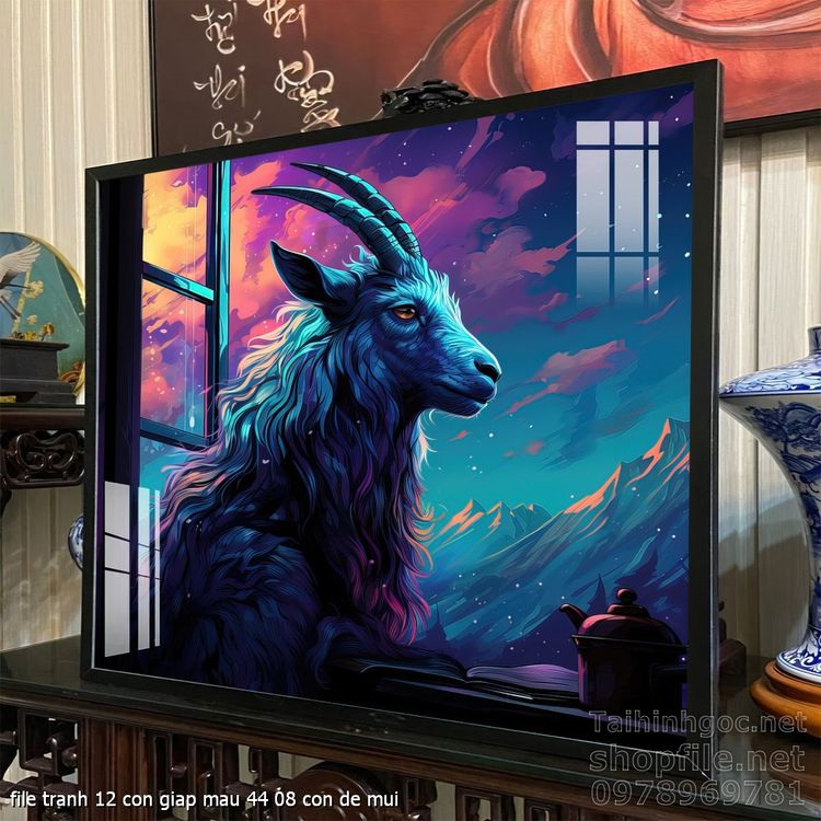 file tranh 12 con giap mau 44 08 con de mui