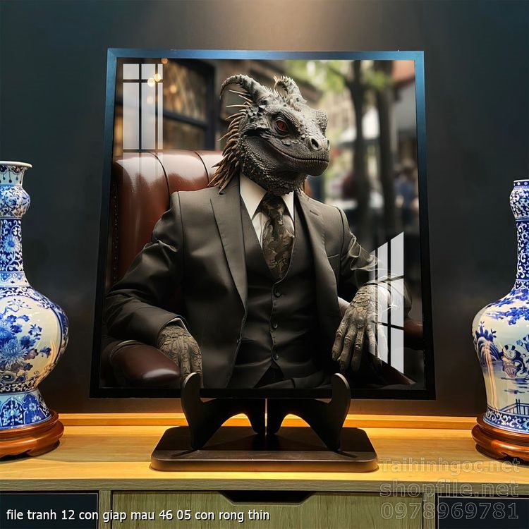 file tranh 12 con giap mau 46 05 con rong thin