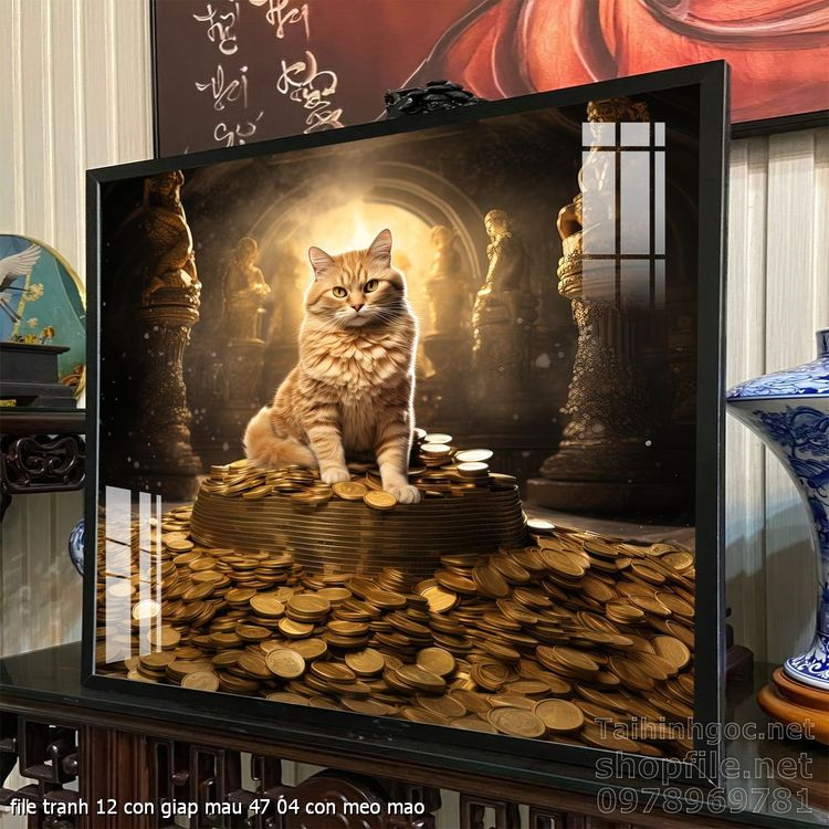 file tranh 12 con giap mau 47 04 con meo mao